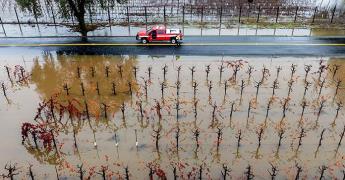 Tormenta cubre el norte de California