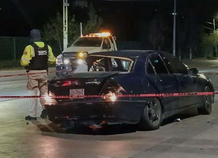 Un muerto y un herido en fuerte choque sobre Chapultepec