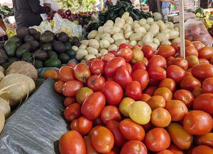 Baja el precio de algunas verduras