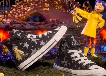 Colección de tenis inspirada en Coraline