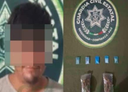 Detienen a nueve con droga en operativos de la Huasteca Potosina