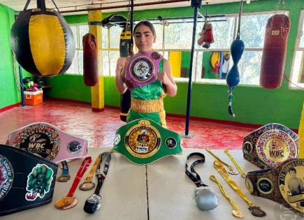 "Pumita" Terrones: La joven promesa del Boxeo Potosino