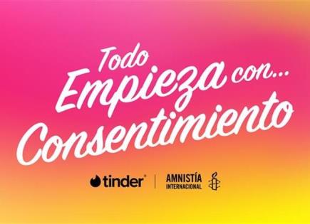 Campaña Todo empieza con consentimiento contra la violencia de género