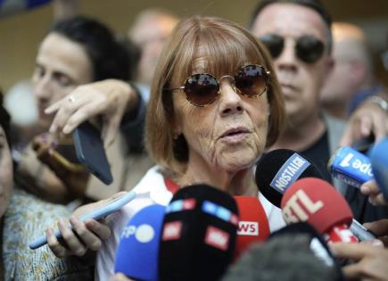 Fiscales franceses exigen la máxima pena para el exesposo de Gisèle Pelicot en juicio por violación