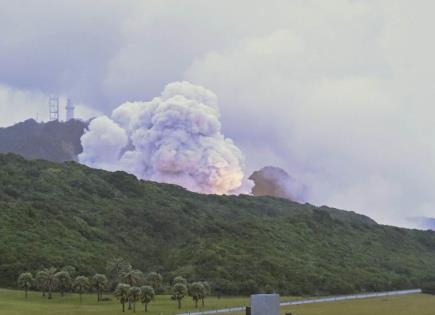 Incidente en Prueba de Cohete Japonés