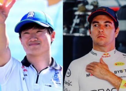 Sergio Pérez y Yuki Tsunoda: Rumores en Red Bull