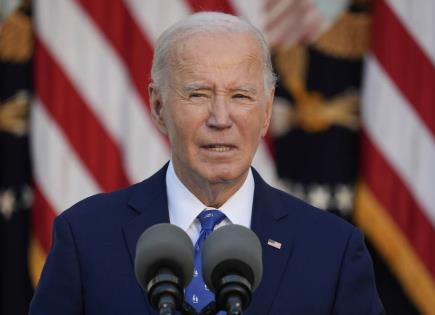 Celebración del equipo de Trump por acuerdo de alto el fuego logrado por Biden