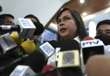 Citación a vicepresidenta Duterte por amenazas en Filipinas Citación a vicepresidenta Duterte por amenazas en Filipinas