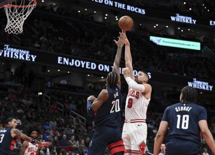 Resumen del partido entre Bulls de Chicago y Wizards de Washington