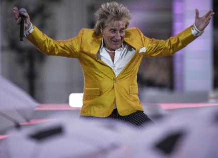 Rod Stewart actuará en el Festival de Glastonbury 2025