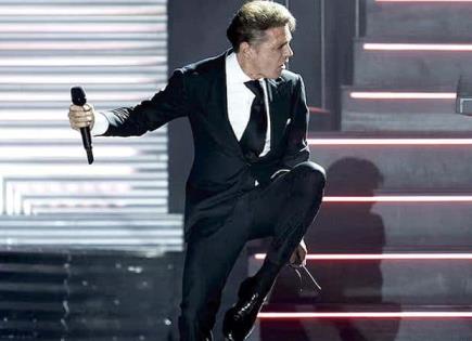 LUIS MIGUEL SE MOLESTA EN PLENO SHOW