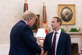 Zuckerberg se reúne con Trump tras años de mala relación