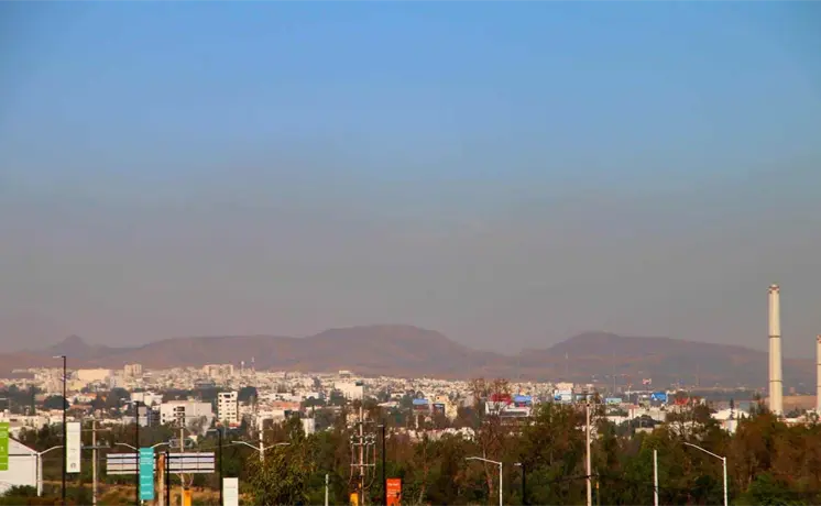 SLP respira aire contaminado casi todo el año SLP respira aire contaminado casi todo el año