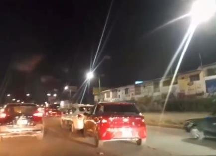 Múltiples accidentes en el Río Santiago generan caos vial