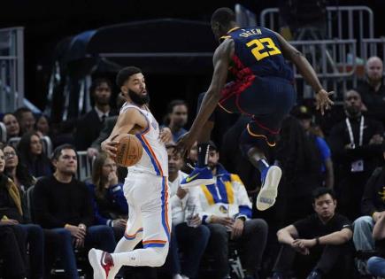 Thunder supera a Warriors en emocionante partido de la NBA