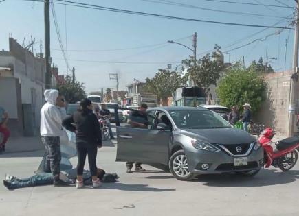 Lesionado, un motociclista tras choque en Los Alcatraces