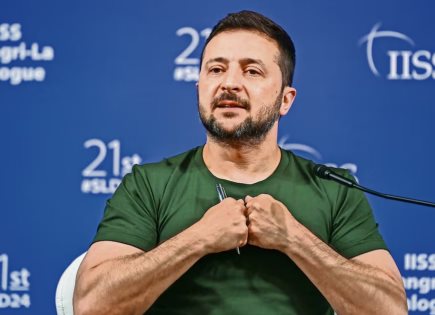 Propuesta de Zelensky para un alto el fuego en Ucrania