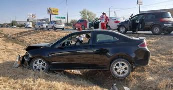 Video | Choque múltiple en carretera 57; no hay heridos