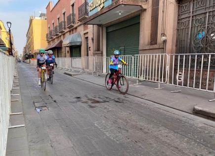 En marcha, operativo vial en zona centro por Ruta Nairo Kids 2024