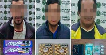 Ponen tras las rejas a trío de ladrones