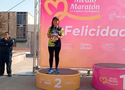 Atleta matehualense obtiene segundo lugar en medio maratón