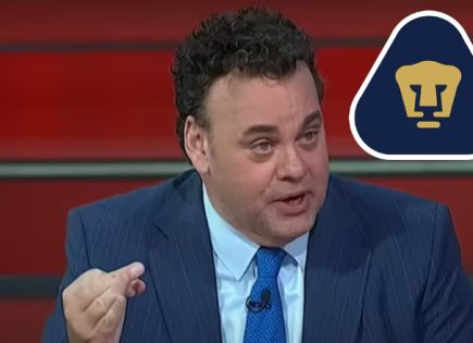 Reacciones de David Faitelson tras la eliminación de Pumas