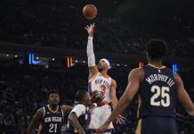 Triunfo aplastante de los Knicks sobre los Pelicans