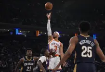 Triunfo aplastante de los Knicks sobre los Pelicans Triunfo aplastante de los Knicks sobre los Pelicans