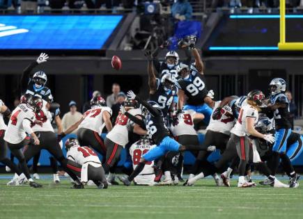 Triunfo en tiempo extra: Buccaneers de Tampa Bay vs. Panthers de Carolina