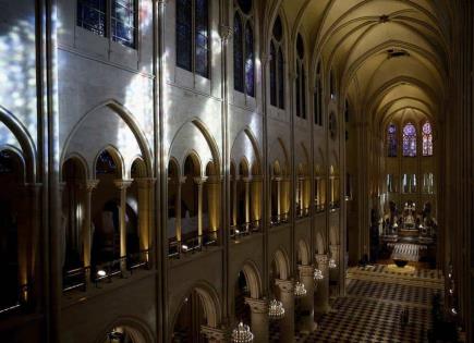 Donald Trump asiste a la reapertura de la Catedral de Notre Dame en París