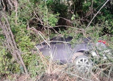 Dos heridos, deja accidente carretero