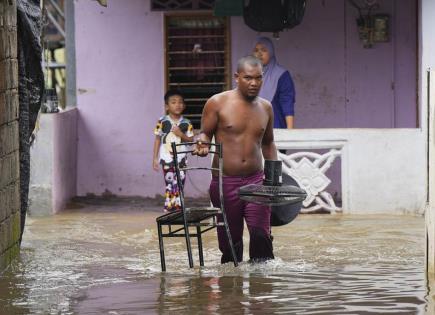 Inundaciones mortales en Malasia y Tailandia