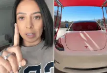 La experiencia de una tiktoker con su Tesla y paneles solares