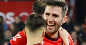 Osasuna y el Sevilla igualan 1-1 en La Liga