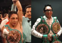 Recuerdo de Israel V&aacute;zquez en el boxeo