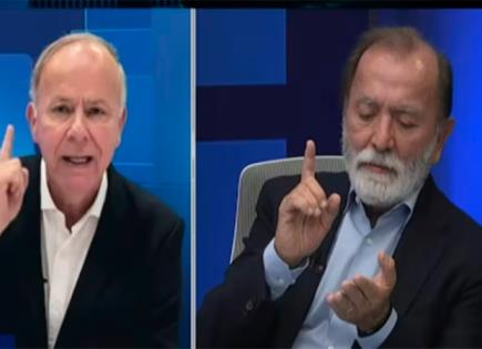 Discusión entre periodistas: Ciro Gómez Leyva vs Epigmenio Ibarra