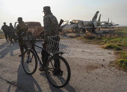 Insurgentes capturan 4 ciudades en Siria