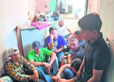 Liberan a 24 migrantes secuestrados en Reynosa; detienen a dos implicados Liberan a 24 migrantes secuestrados en Reynosa; detienen a dos implicados