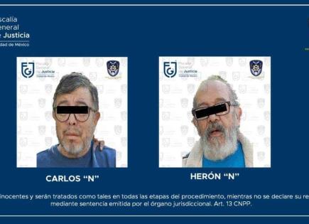 Detención de santero y cómplice por extorsión en CDMX