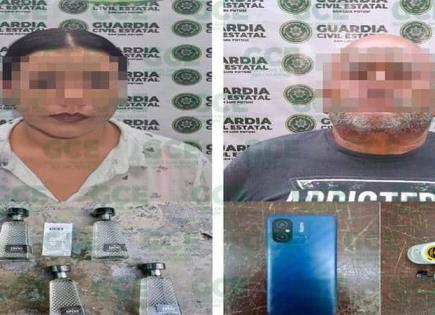 Par de ladrones son sorprendidos en flagrancia 