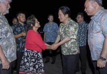 Presidente de Taiwán dialoga con líderes del Congreso de EEUU en Guam