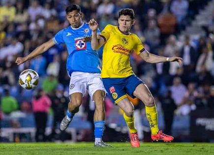 Triste empate entre América y Cruz Azul