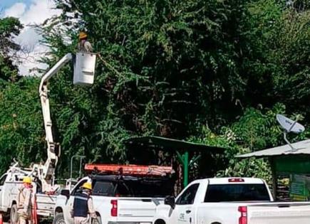 Desabasto de agua por falla eléctrica