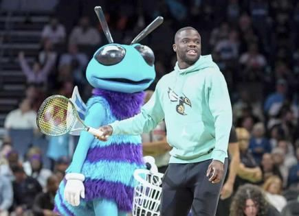 Tiafoe disfruta de la NBA en Charlotte