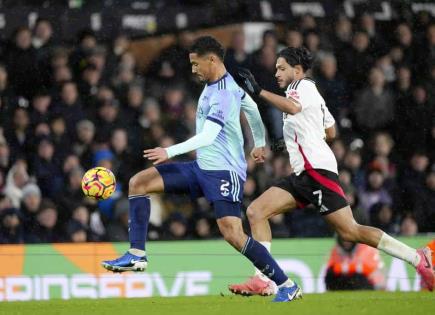 Empate entre Arsenal y Fulham en la Premier League