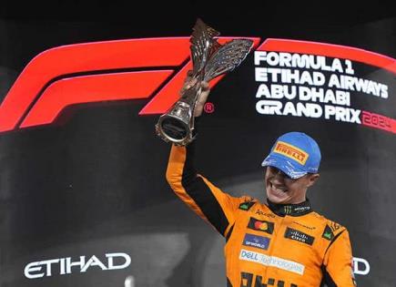 Lando Norris gana el GP de Abu Dabi