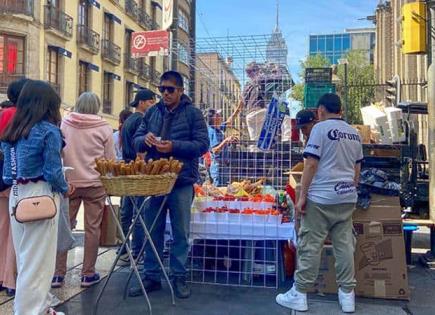 Ambulantes toman más calles del CH