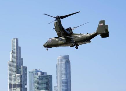 Pentágono pausa vuelos de Osprey por problemas de seguridad