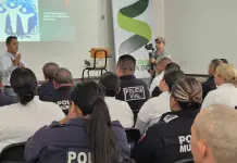 Capacitan a polic&iacute;as de Soledad en materia de Derechos Humanos