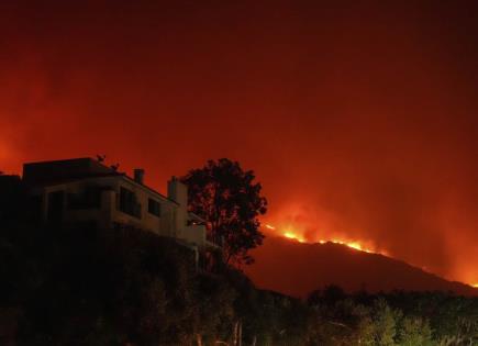 Incendio Forestal en Malibú y Evacuaciones en California